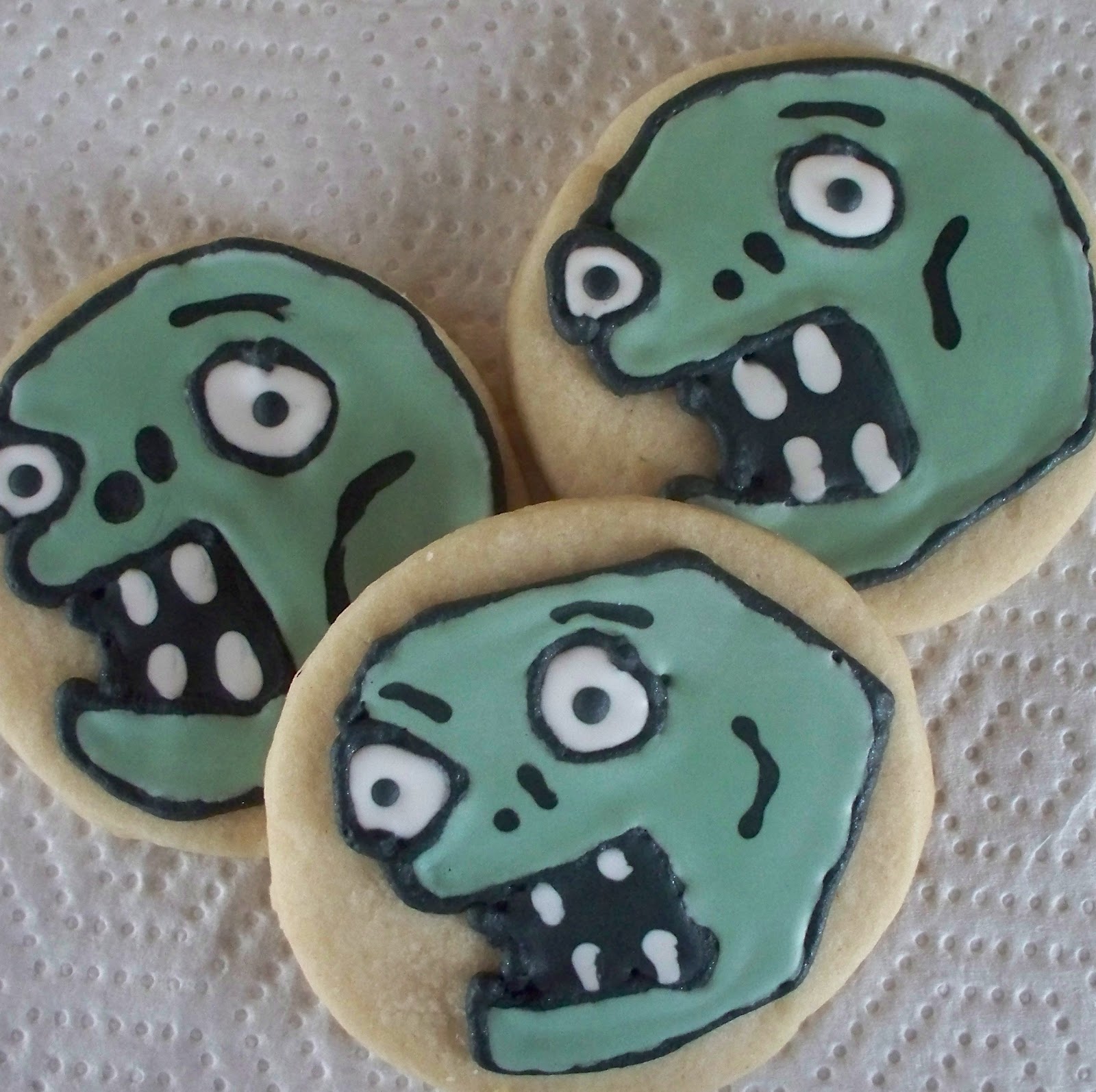 Make Do Plants vs. Zombies Cookies