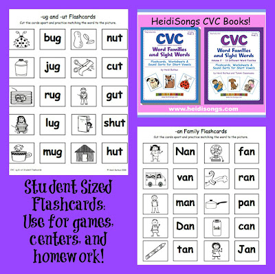 Middle Sound Cups! heidisongs, CVC, learning songs, sound blending, DIY, whole group, small group