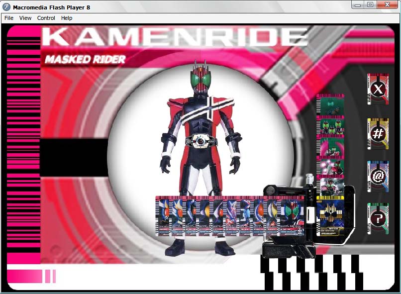 Kamen Rider Decade Driver Flash