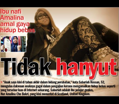 Edisi Sentap Amalina Che Bakri Pelajar Cemerlang Spm 17a1 Kini Sudah Tidak Bertudung The Kaki Wayang