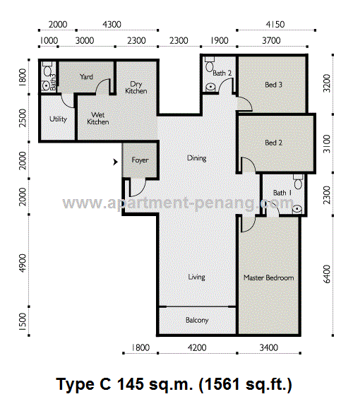 The Light Linear Apartment Penang Com