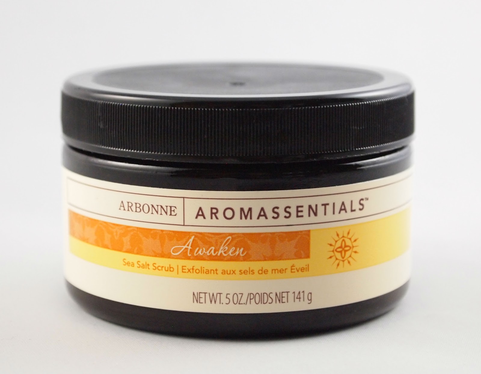 Kaylin's Kit Review Arbonne Aromassentials Awaken Sea Salt Scrub