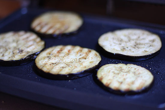 Eggplant Panini with Pesto grilled eggplant for panini Eggplant Panini with Pesto