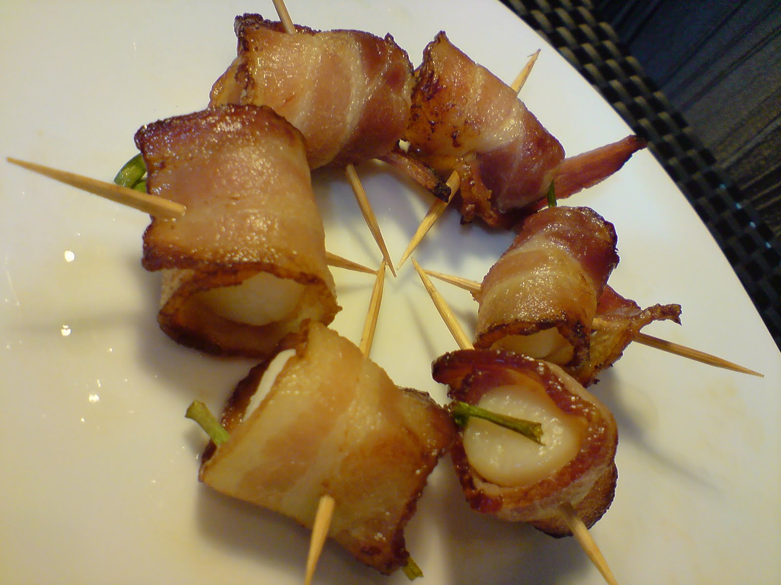 Grilled Scallops Wrapped with Bacon Shan's Recipes