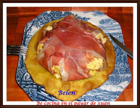 Saco De Jamón Sobre Torto