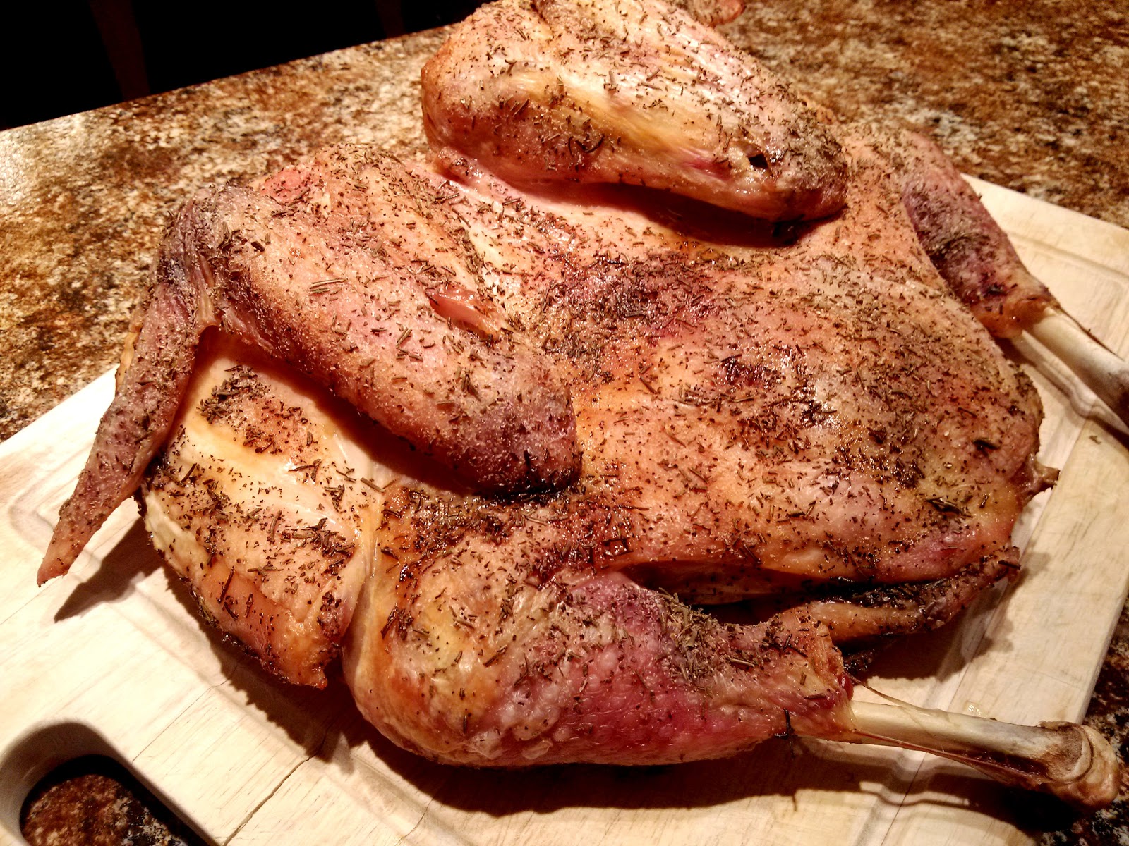South Your Mouth Rosemary Garlic Roasted Chicken