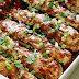 Chicken Enchilada Stuffed Zucchini Boats Recipe