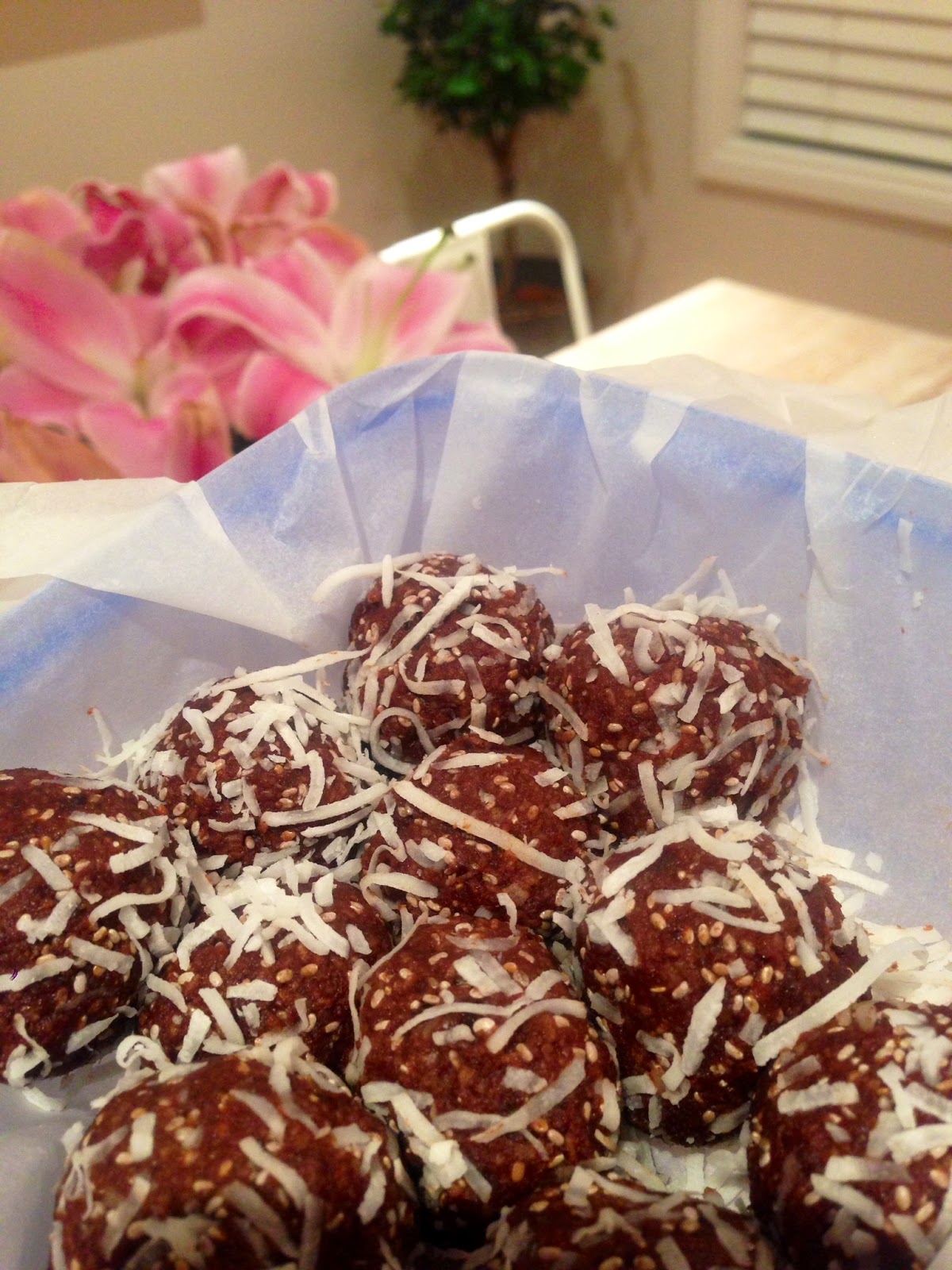 bare nourishment "No Nuts Balls" Raw Decadent Chocolate Bliss Balls