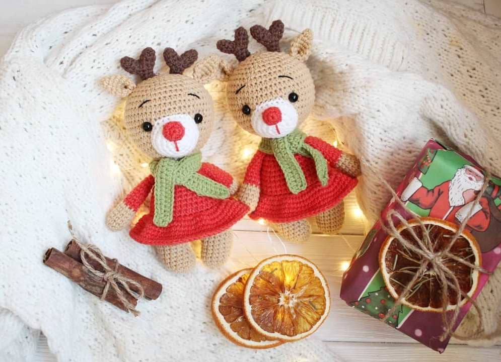 Crochet Christmas reindeer Crochet Christmas reindeer