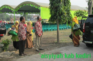 Milad 'AISYIYAH ke 98 Kabupaten Kediri, Tabligh Akbar oleh Pimpinan Wilayah 'Aisyiyah Jawa Timur Dra. Hj. Noer Haidah ( Ketua II PWA Jatim )