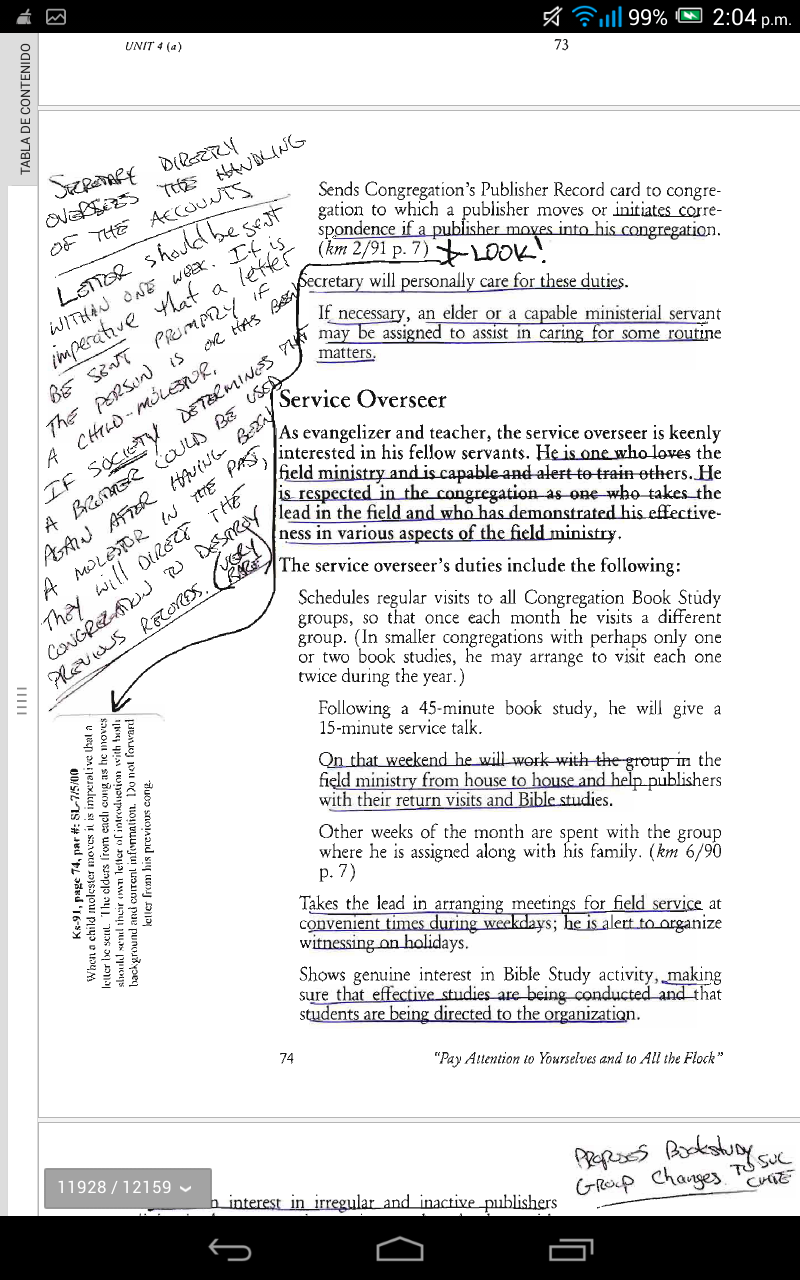 Reiniciar... el espejismo de Cartas a los Ancianos y documentos