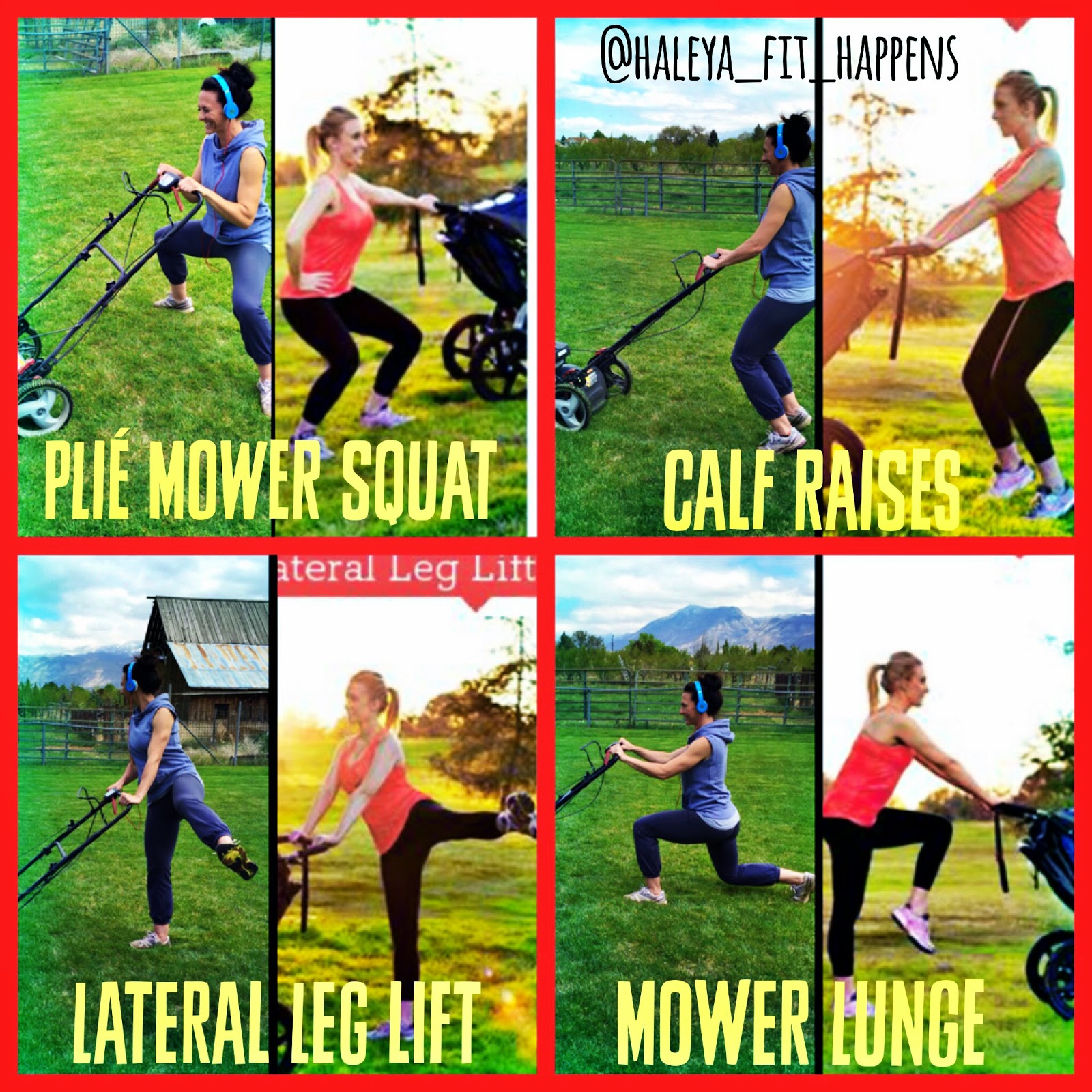 Fit Happens Lawn Mower Workout