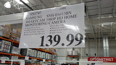 Samsung Smartcam Home Monitoring Camera SNH-E6413BN records video