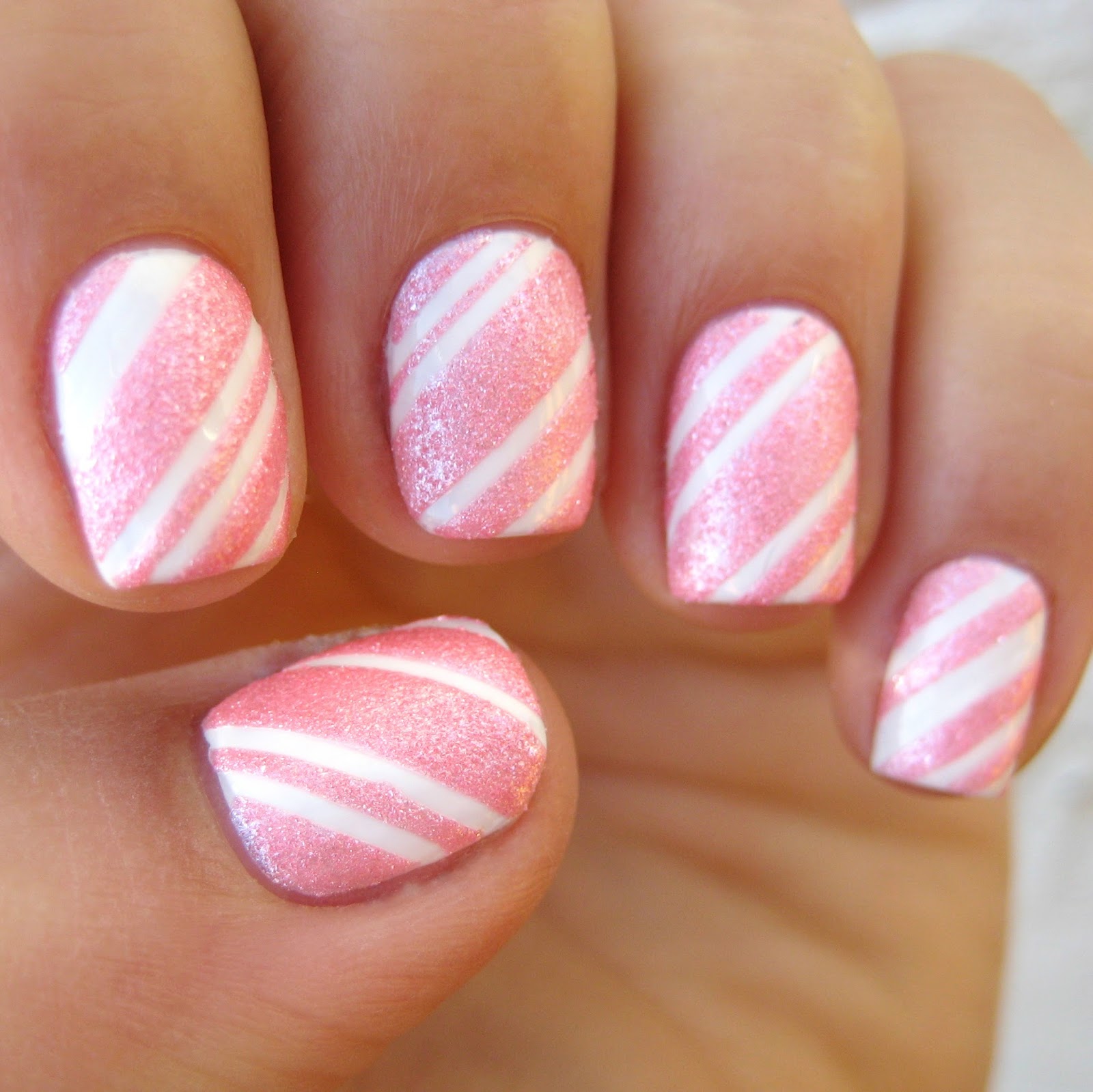 Dahlia Nails Candyfloss Candy Canes