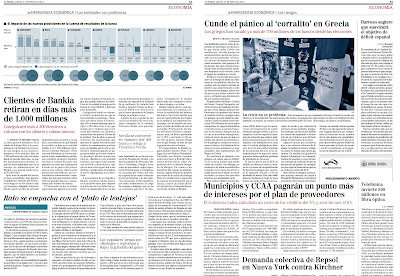 La prima de riesgo llega a los 500 puntos
