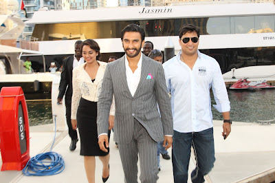 Sonakshi Sinha & Ranveer Singh promote 'Lootera' in Dubai 