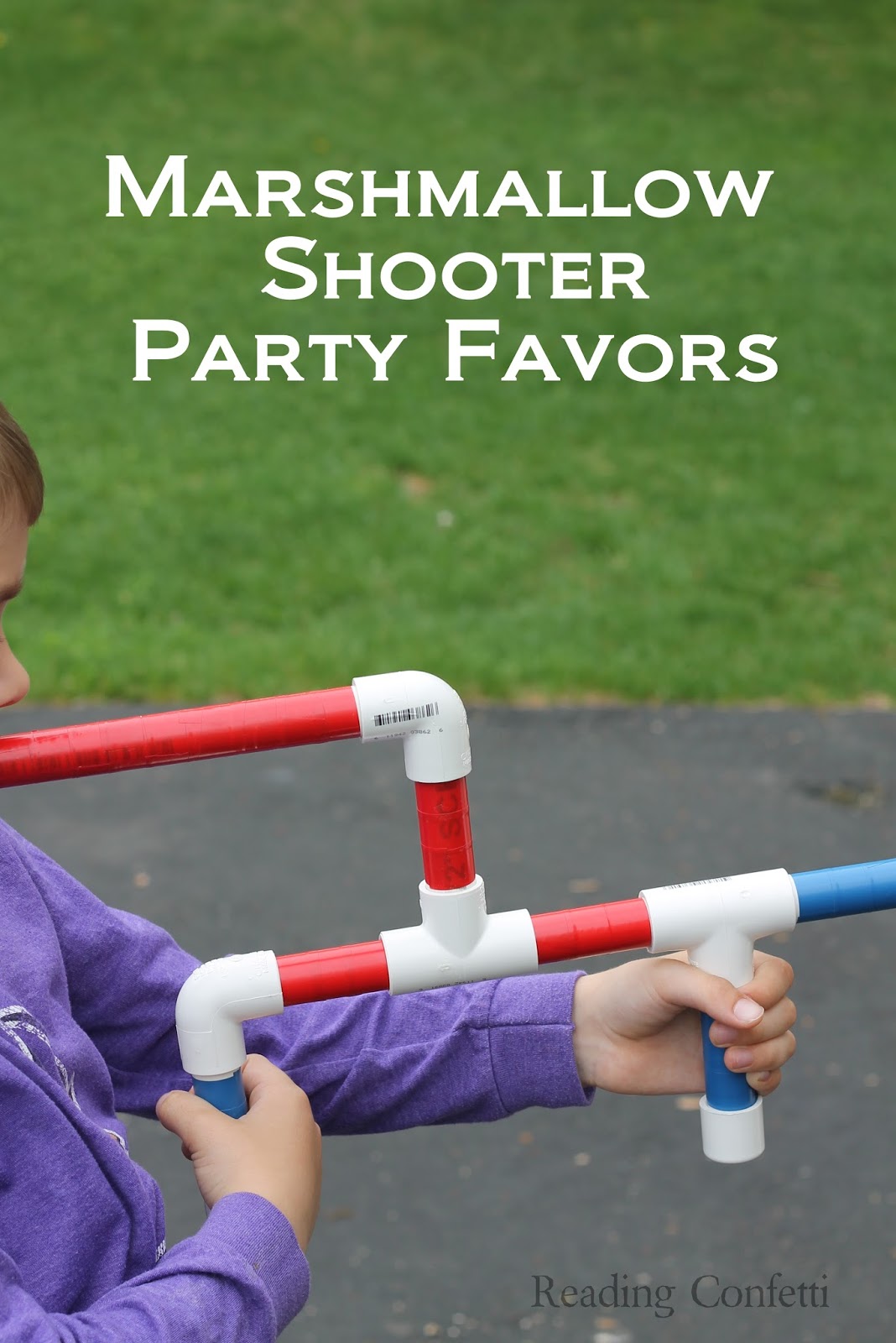 Marshmallow Shooter Party Favors Reading Confetti