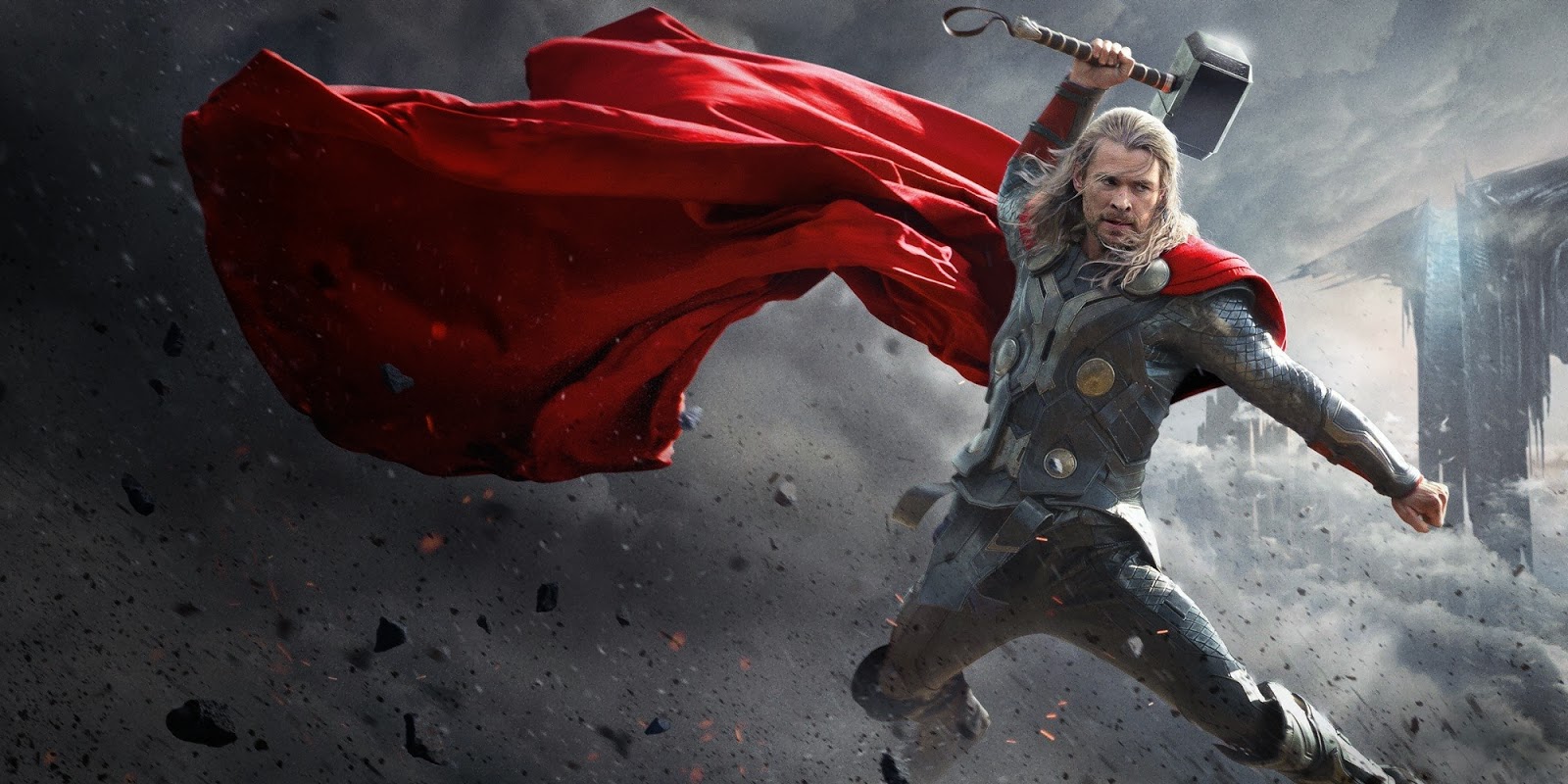 Thor (2011) & Thor: The Dark World (2013)  雷神 Thor+the+dark+world+chris+hemsworth+hammer+cape