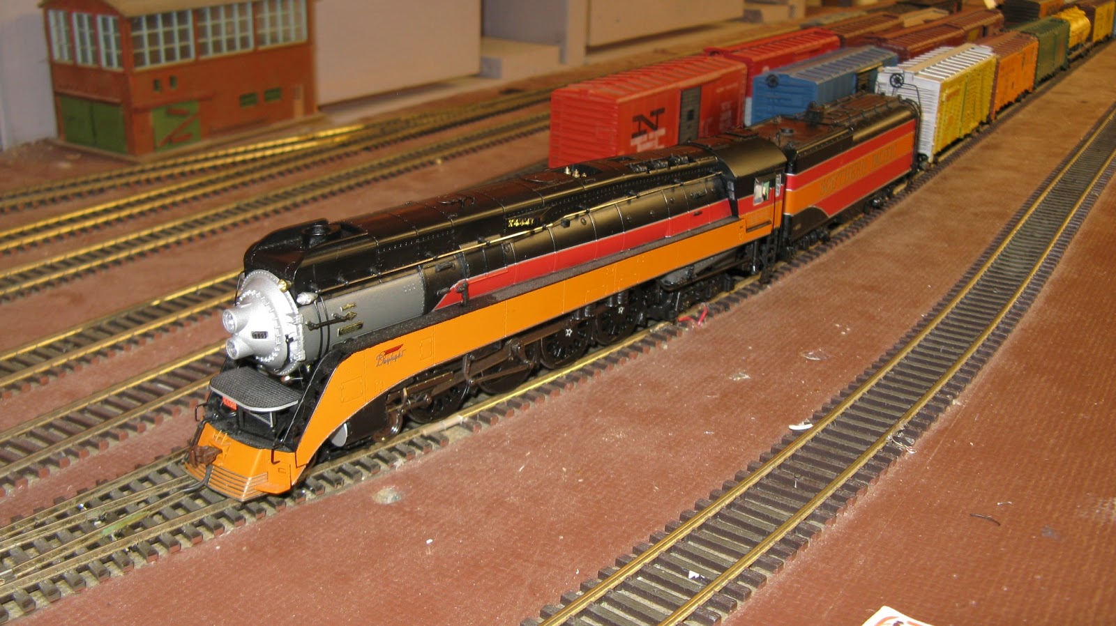 Eddie's Rail Fan Page A Southern Pacific Railroad GS 4 Daylight 484