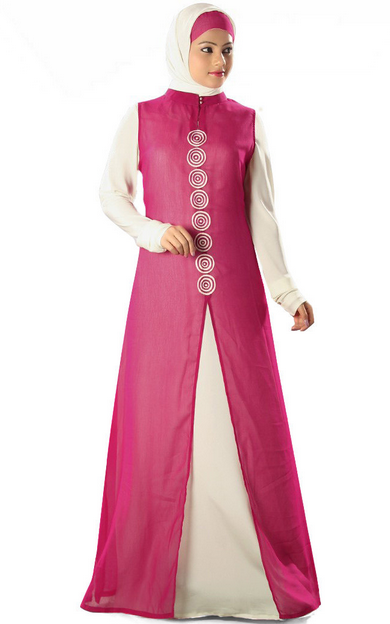 Dress muslimah terbaru model gamis
