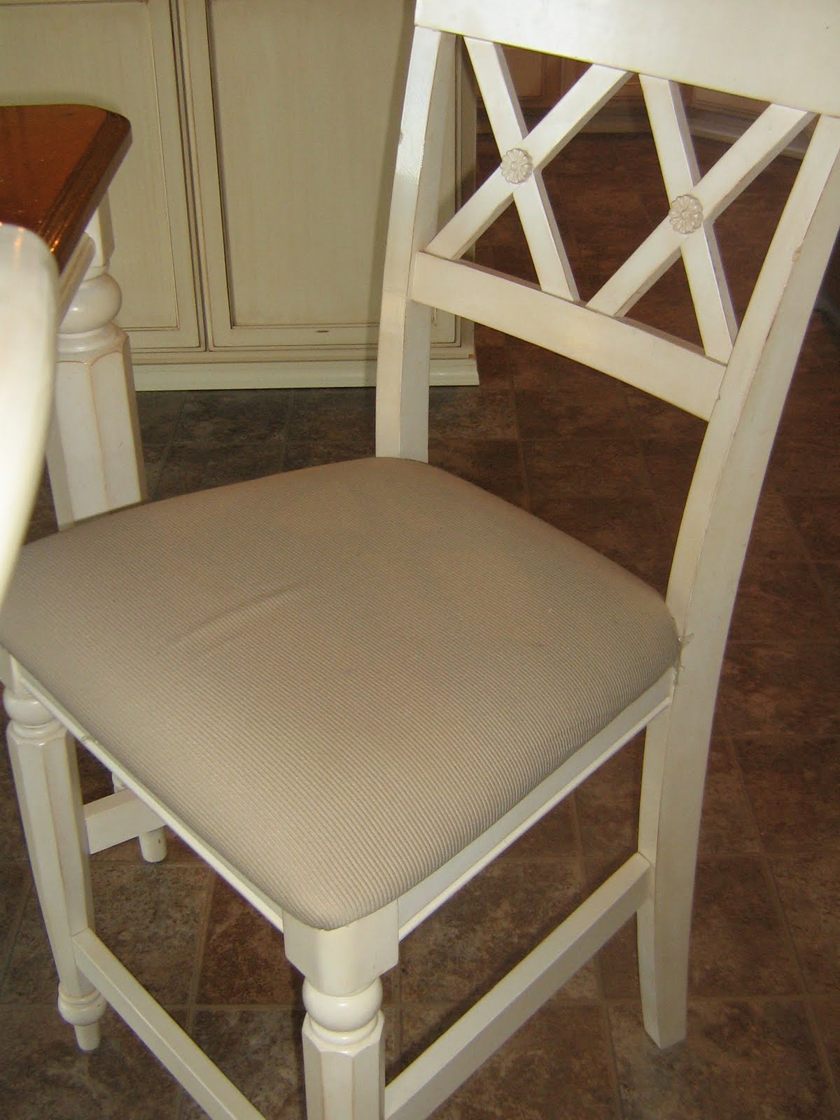 Home is where they love you A Quick Chair Redo