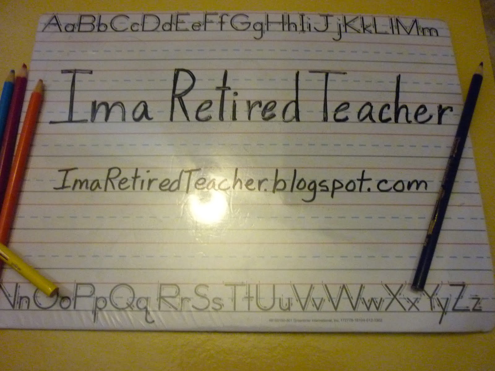 Ima Retired Teacher
