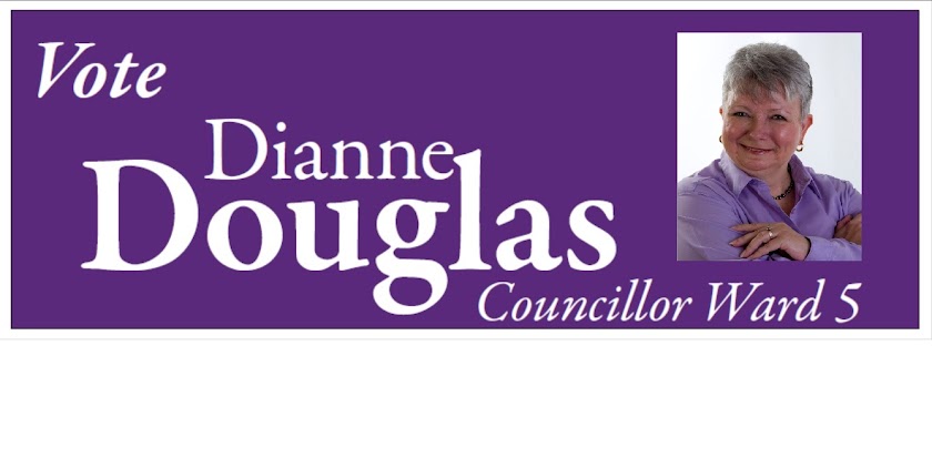 Vote Dianne Douglas - Ward 5