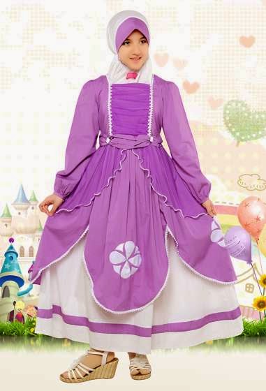 Desain busana muslim anak casual Desain busana muslim anak casual