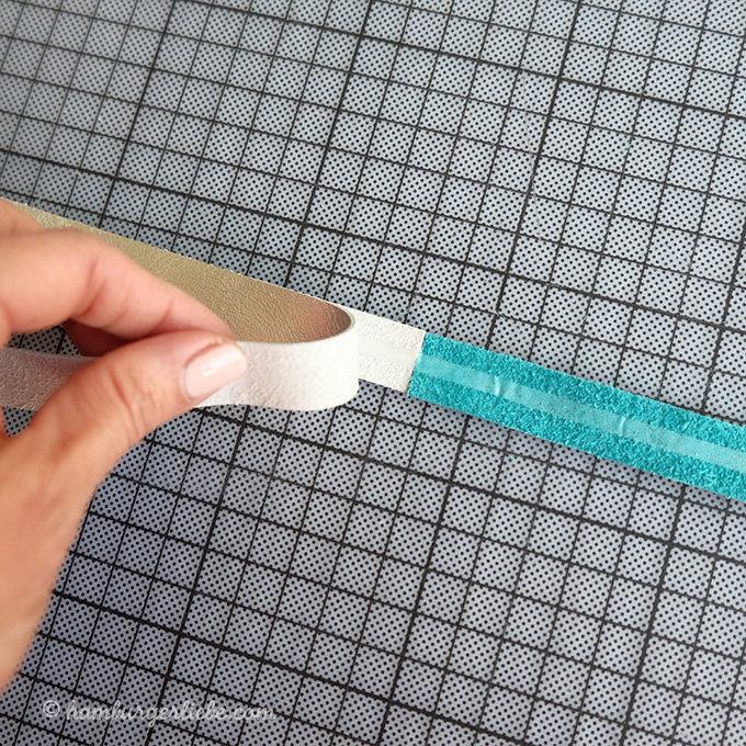 Tutorial: Ledergürtel aus Lederresten