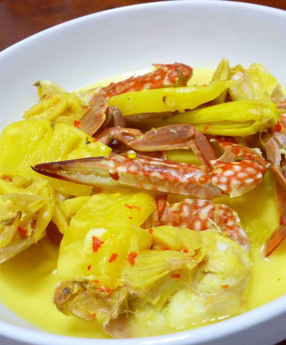 Tumismy Resepi Ketam Masak Lemak Nenas