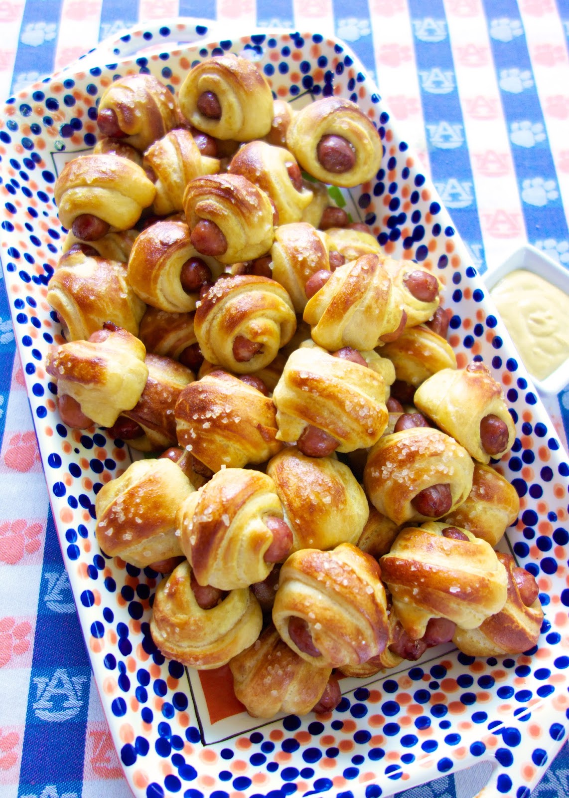 Pretzel Pig in a Blanket {Football Friday} Plain Chicken