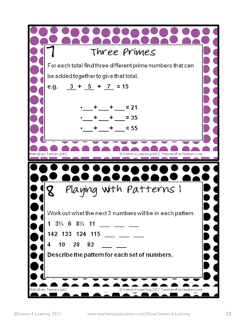Fun Games 4 Learning: Brain Teasers and Big Savings!