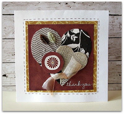 Create a Quilted Look on Cards