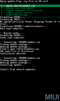 Flashing MIUI ROM to Nexus One G5 Flashing MIUI ROM to Nexus One G5