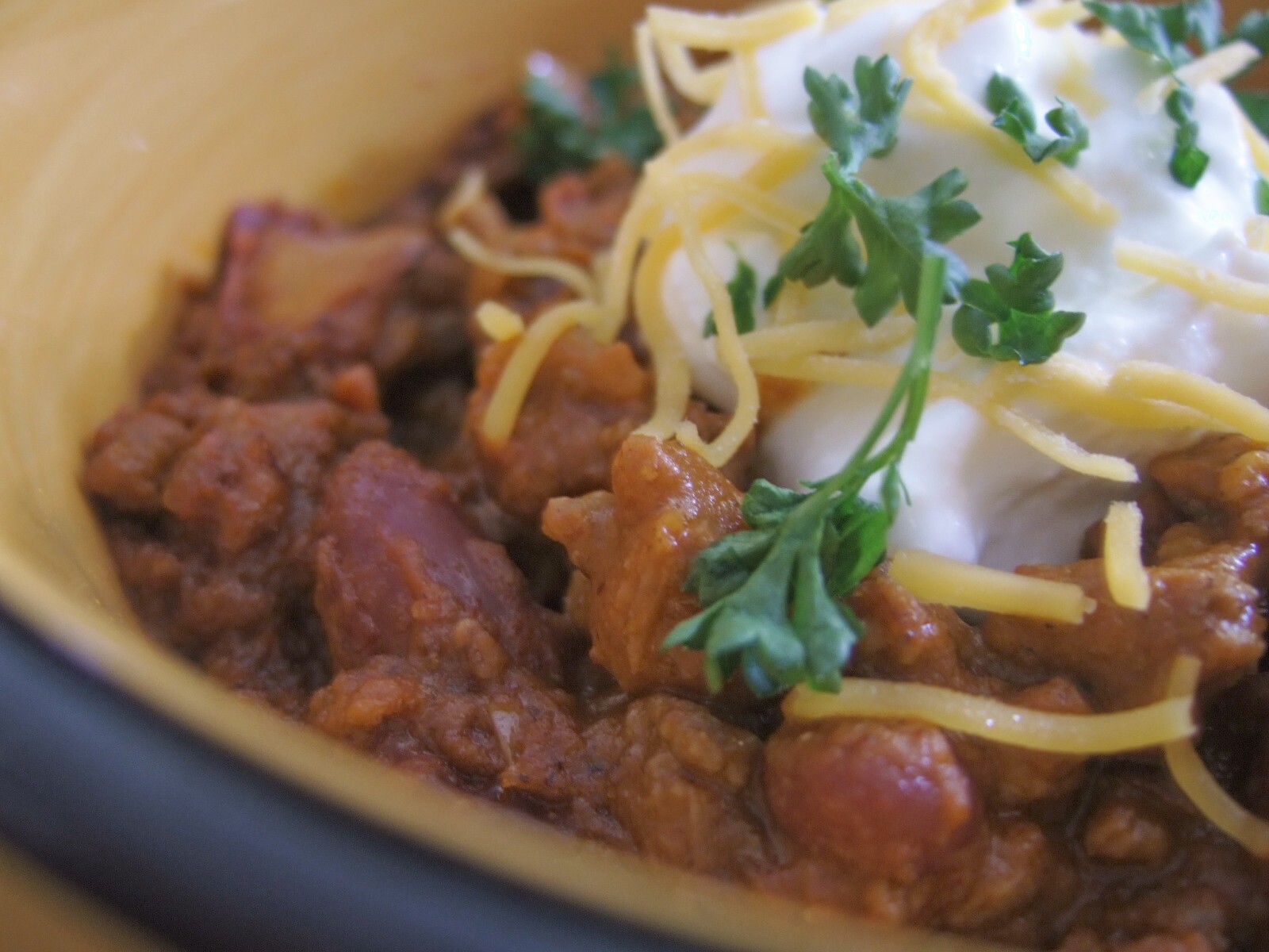 Kitchen Rap with Louis S Luzzo, Sr. Peanut Butter & Chocolate Chili