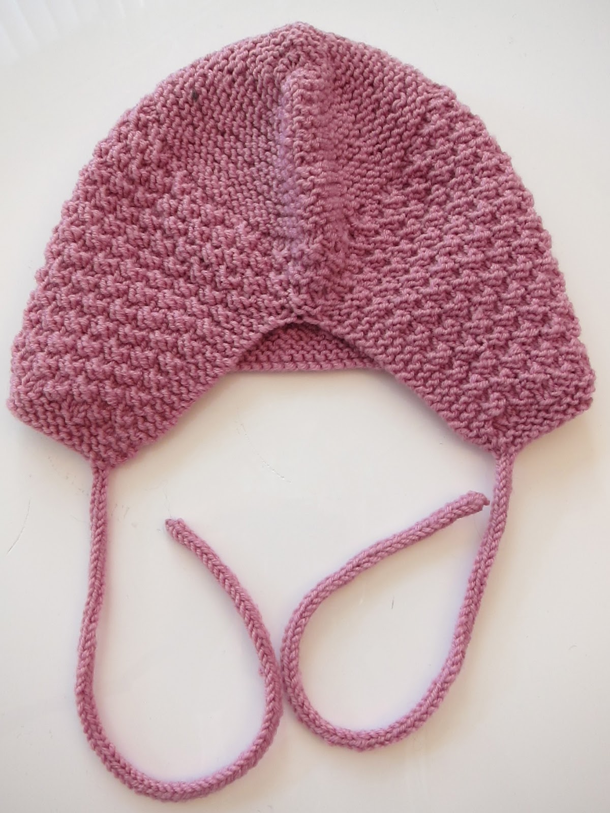 Strikket Babylue Oppskrift