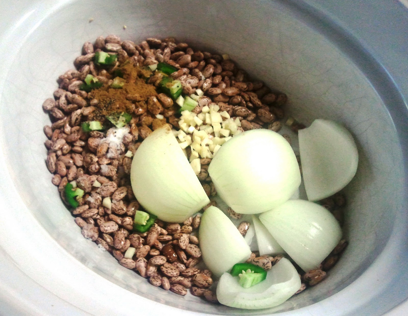 Home Sweet Cozy Home Homemade Healthy Refried Beans in the Crock Pot