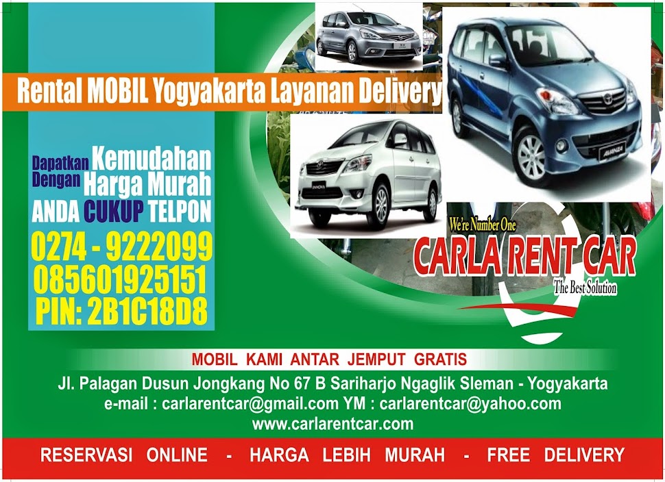 Rental Mobil Jogja 0274-9222099