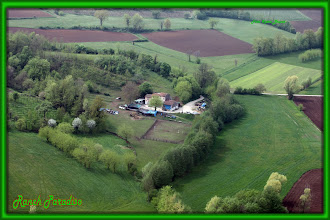 Foto aerea del ranch