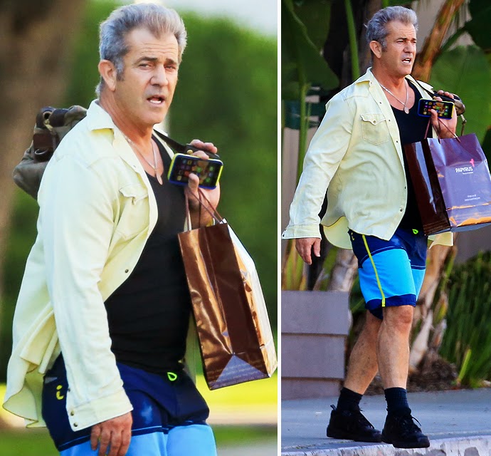 Mel Gibson Is Looking Beefed Up.