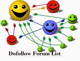 list of dofollow forum blogs