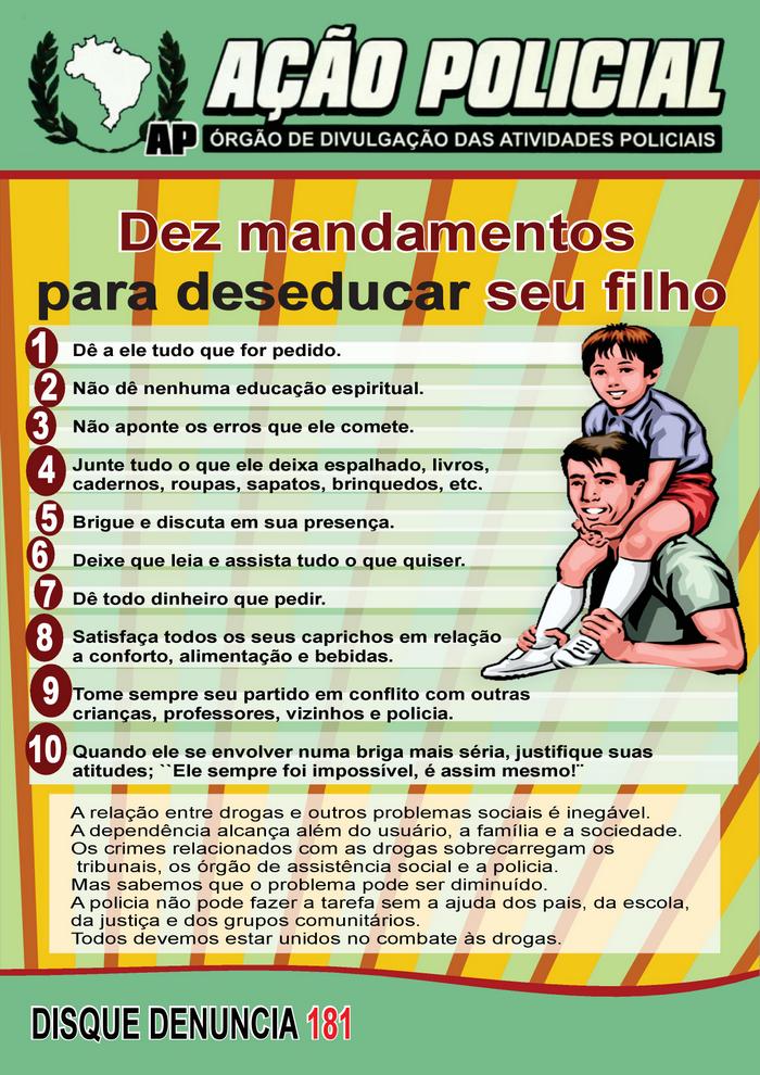 EDUCAÇÃO PREVENTIVA APOIE ESTA IDEIA!