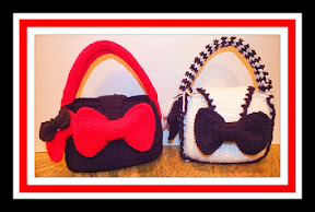 Handbag Baby Bow Satchel Purse Pattern© By Connie Hughes Designs©