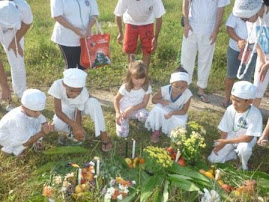 A oferenda ficou maravilhosaaa!!!