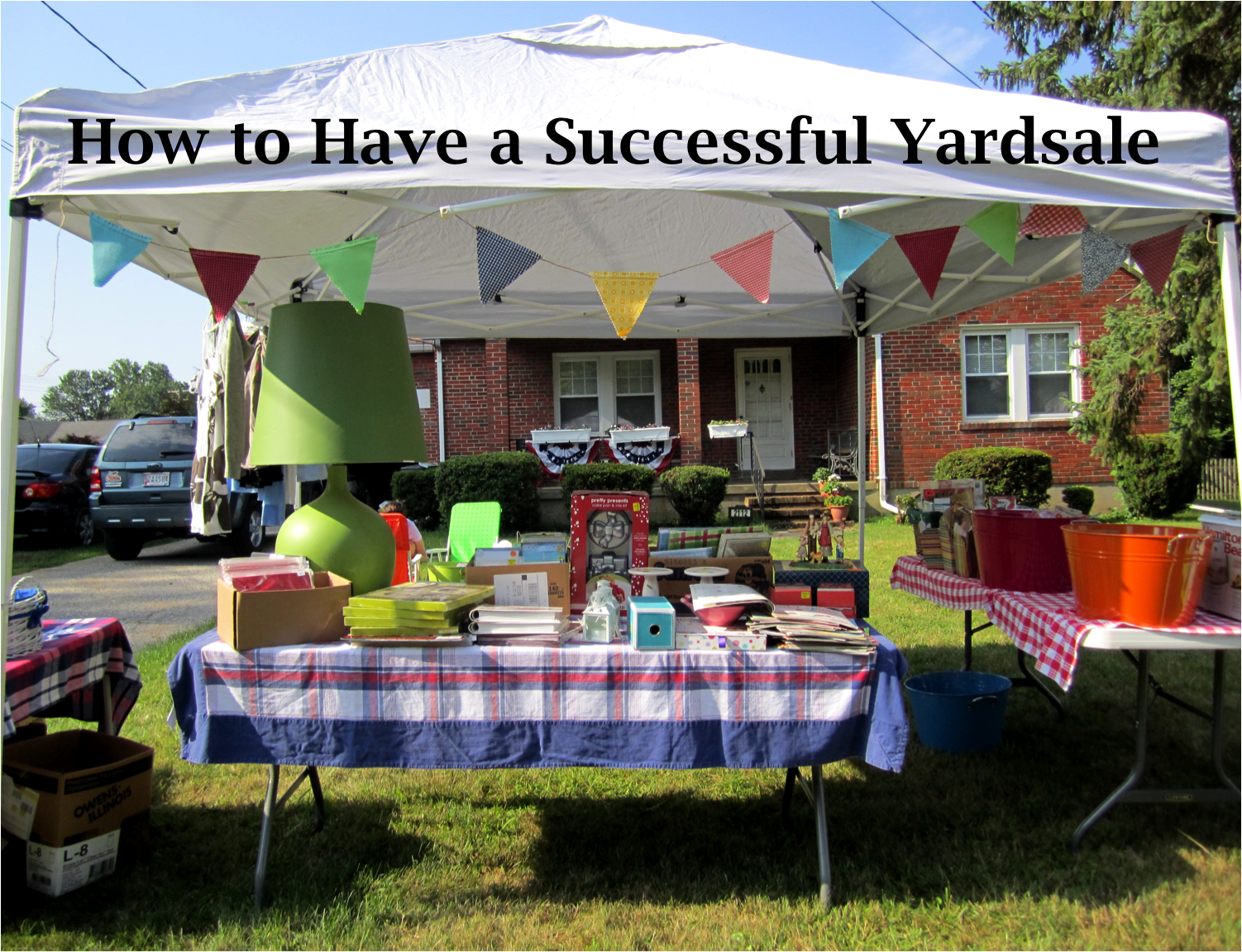 ThriftingThreads How to Have a Successful Yard Sale