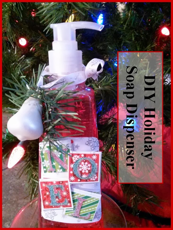 Muffins vs. Muffintop DIY Holiday Soap Dispenser