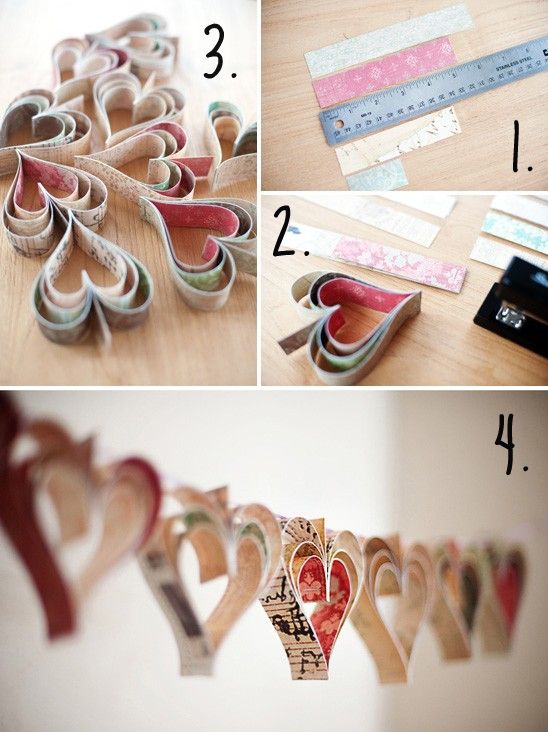 Et Voila 'Oodles of Hearts' Garland Tutorial