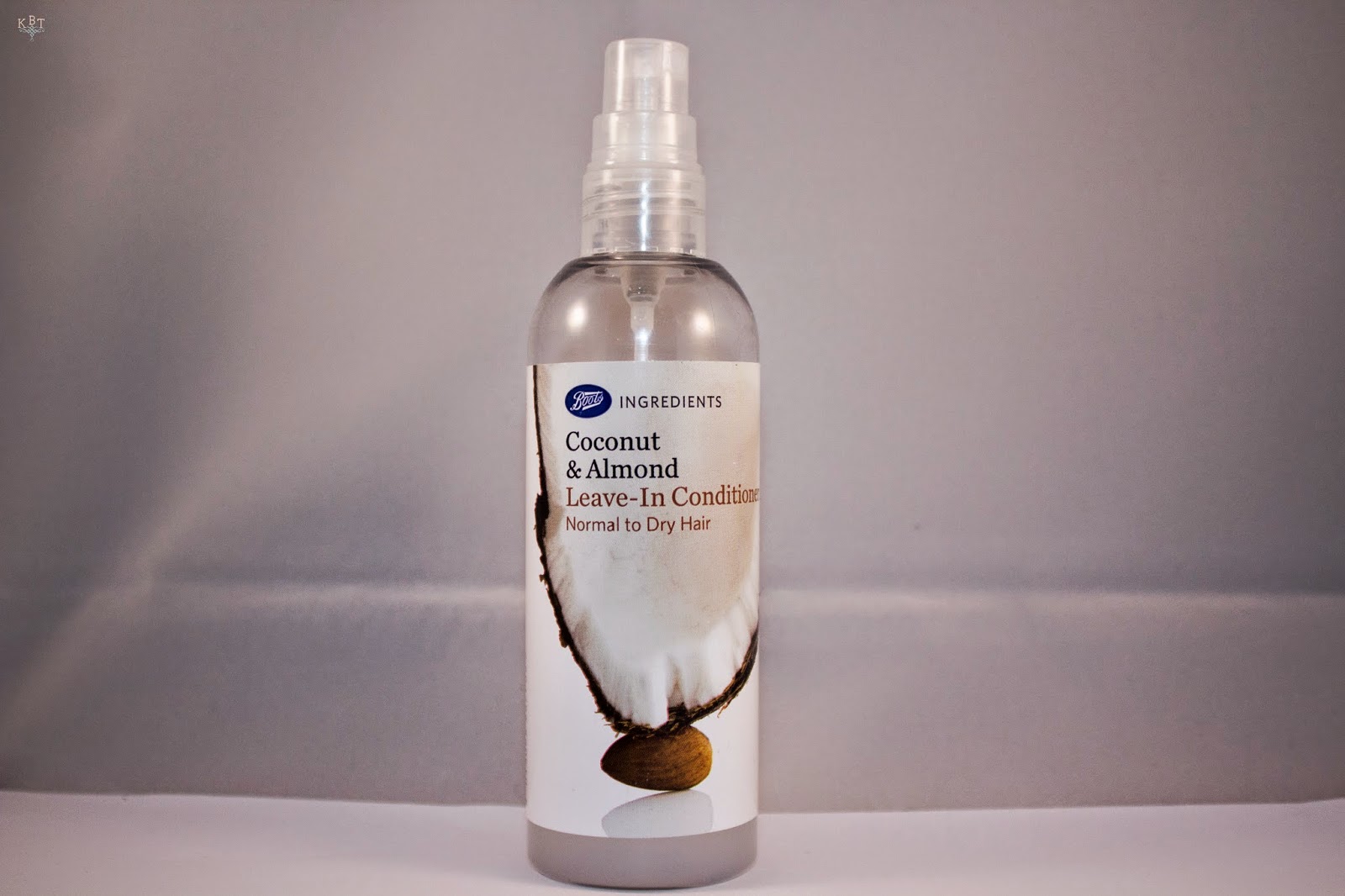 Boots Ingredients Coconut & Almond LeaveIn Conditioner and a Hero for