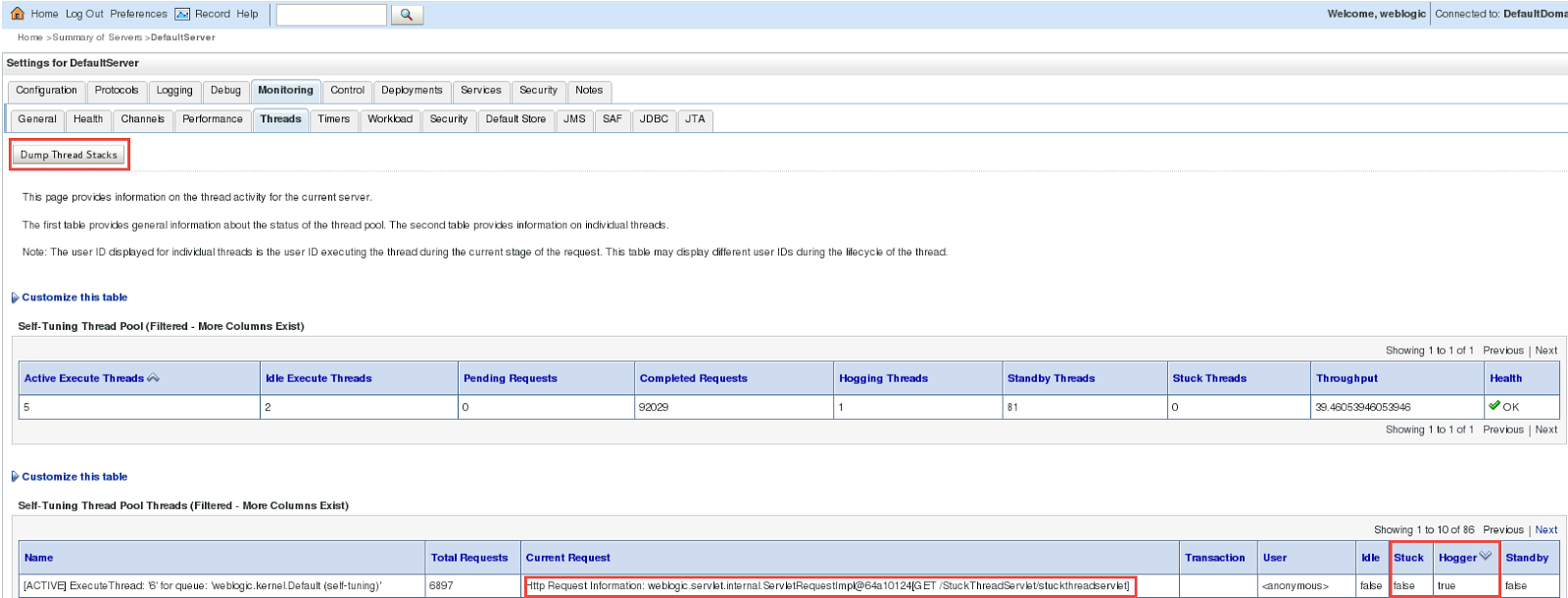 Process Explorer Java Threads