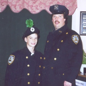 Barry Driscoll with his father Stephen